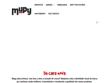 Tablet Screenshot of mupy.com.br